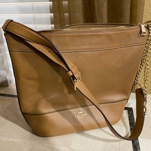 Coach Camel Hobo Purse